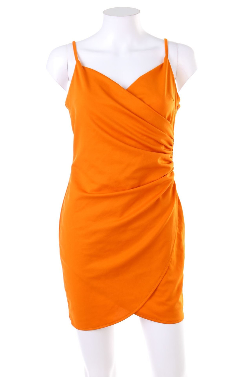 SHEIN - Träger-Minikleid mit Drapierung - M