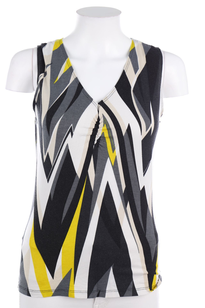 YORN - Blusentop mit Raffungen - D 38