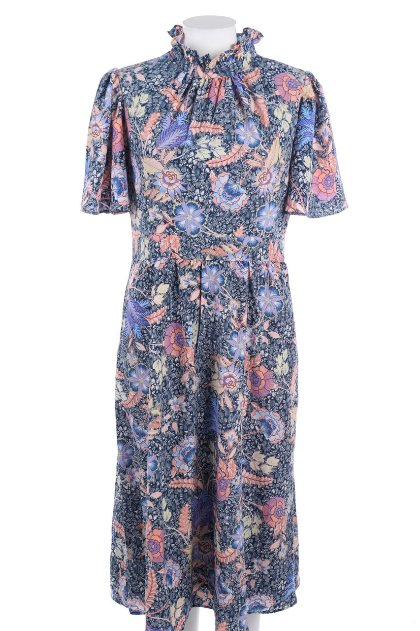 JULIA JORDAN - Midikleid mit floralem Muster - D 36