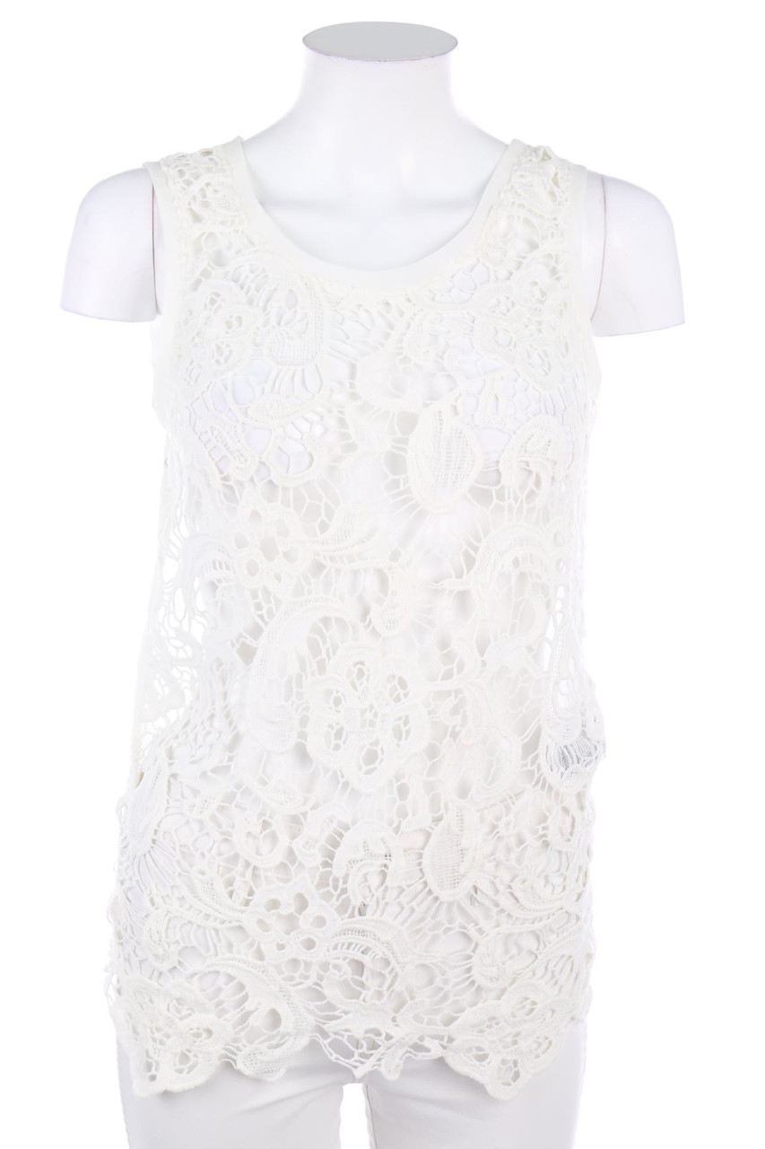 ONLY - Blusentop mit Spitze - D 38