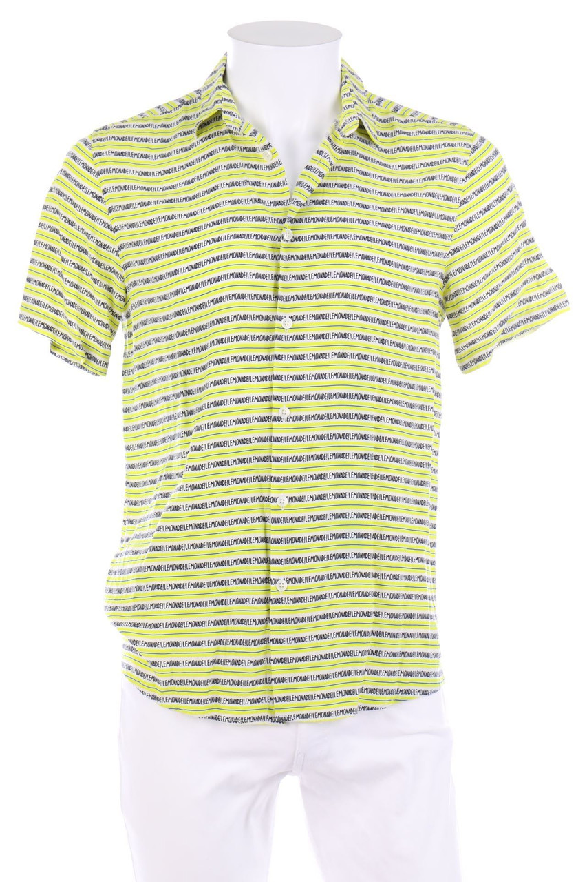 ZARA - Kurzarm-Hemd mit Print - S