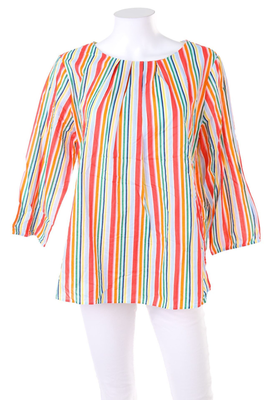 walbusch - Streifen-Bluse mit 3/4-Ärmel - L