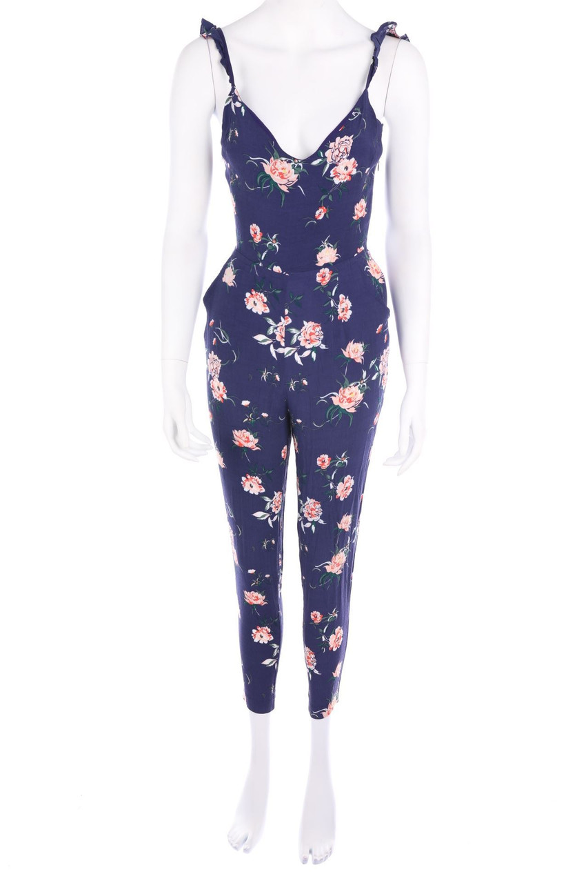 even&odd - Jumpsuit mit Blumen-Print - XS