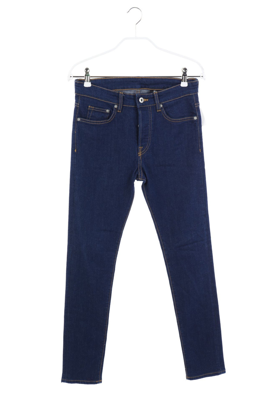 H&M &denim - Dark Denim Skinny-Jeans mit Stretch - W29