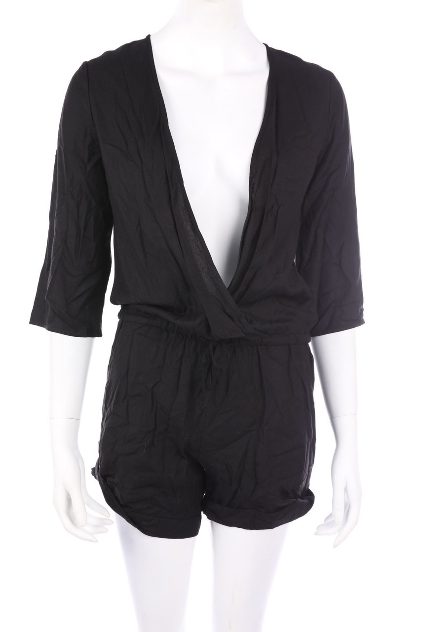 redoute création - Playsuit mit Krempel-Ärmeln - D 34