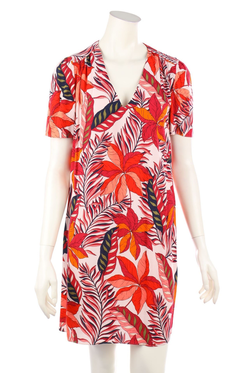 ZAPA - Kleid mit Blumen-Print - D 34