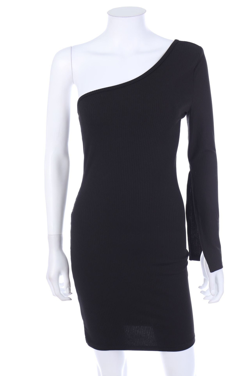 Ohne Label - One-Shoulder Kleid - XS