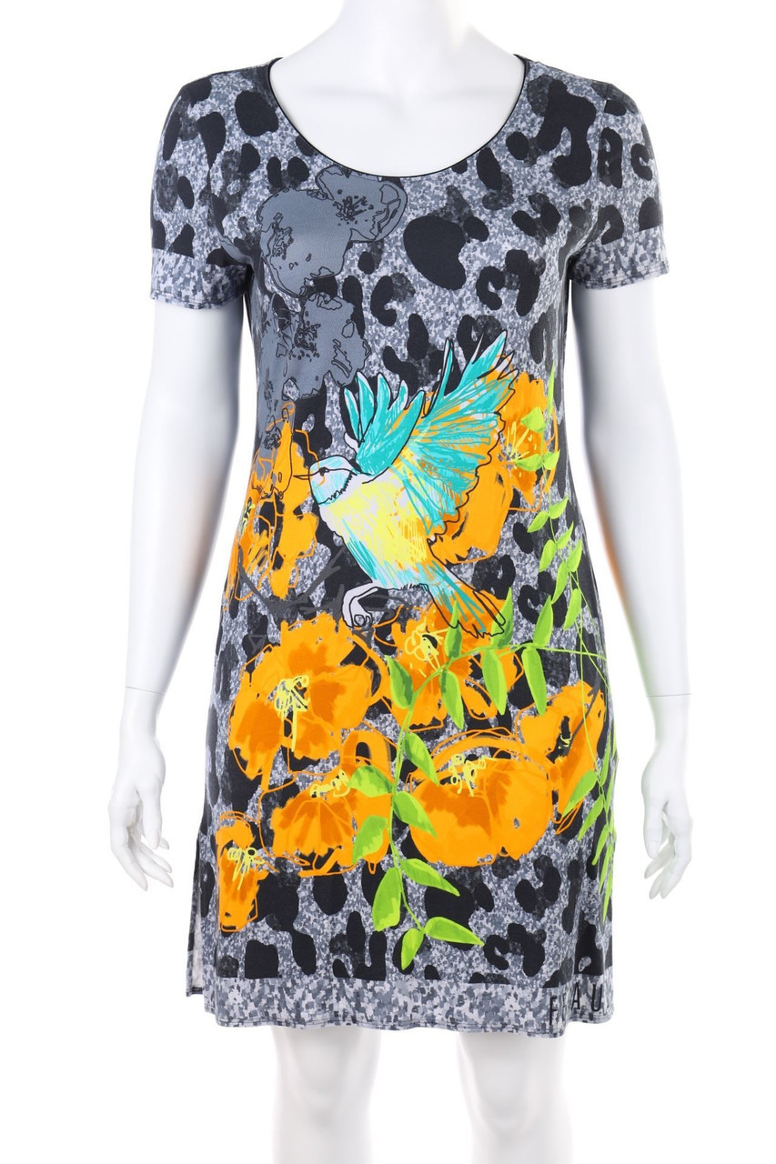 FÉRAUD PARIS - Midikleid mit Print - D 46