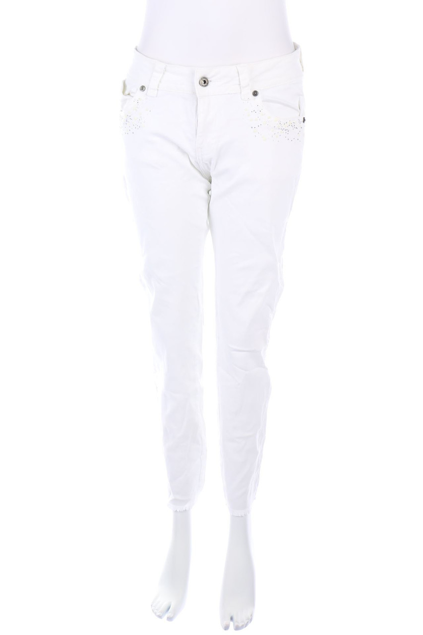 Blue Monkey - Hose mit Perlen - D 34