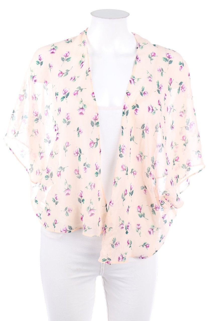 FOREVER 21 - Cape mit floralem Muster - M