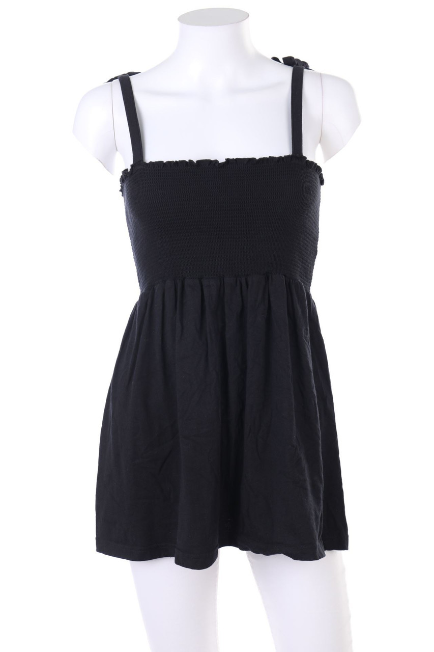 Ligne Maternité - Top in A-Linie mit Smok-Details - D 38-40