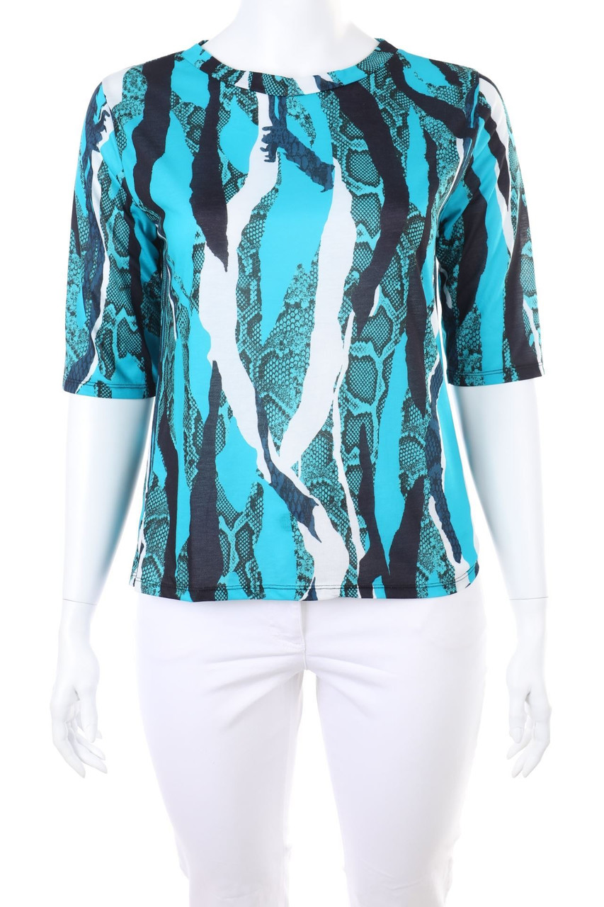 MILANO - 3/4-Arm-Shirt mit Animal-Print - D 42