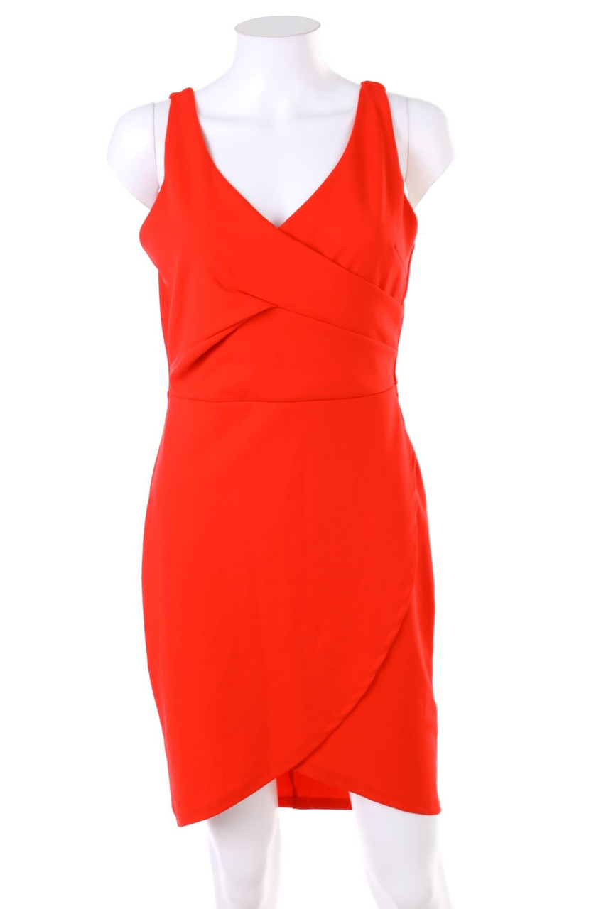 wal G - Party-Kleid in Wickel-Optik - M