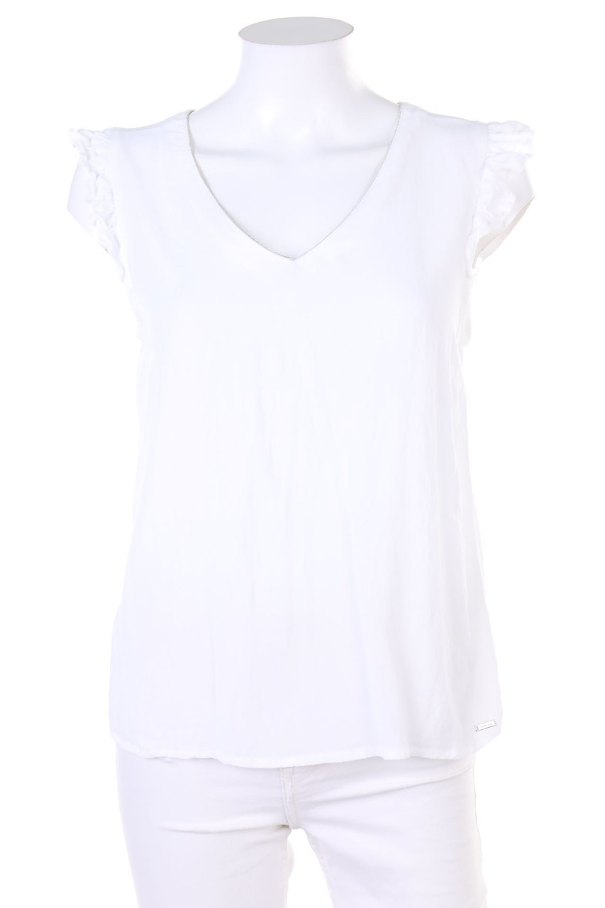 MORGAN - Blusentop mit Rüschen - D 38