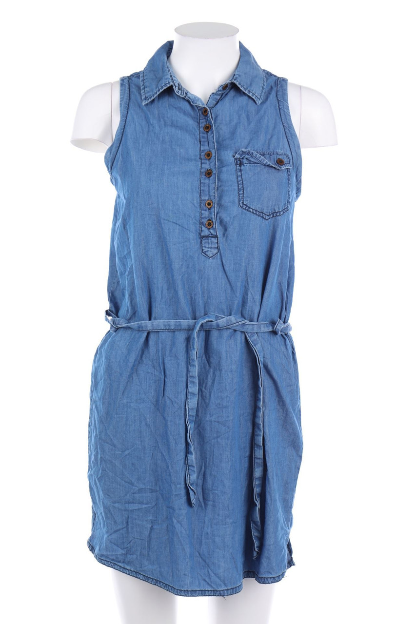 DEELUXE - Kleid in Denim-Optik - XS