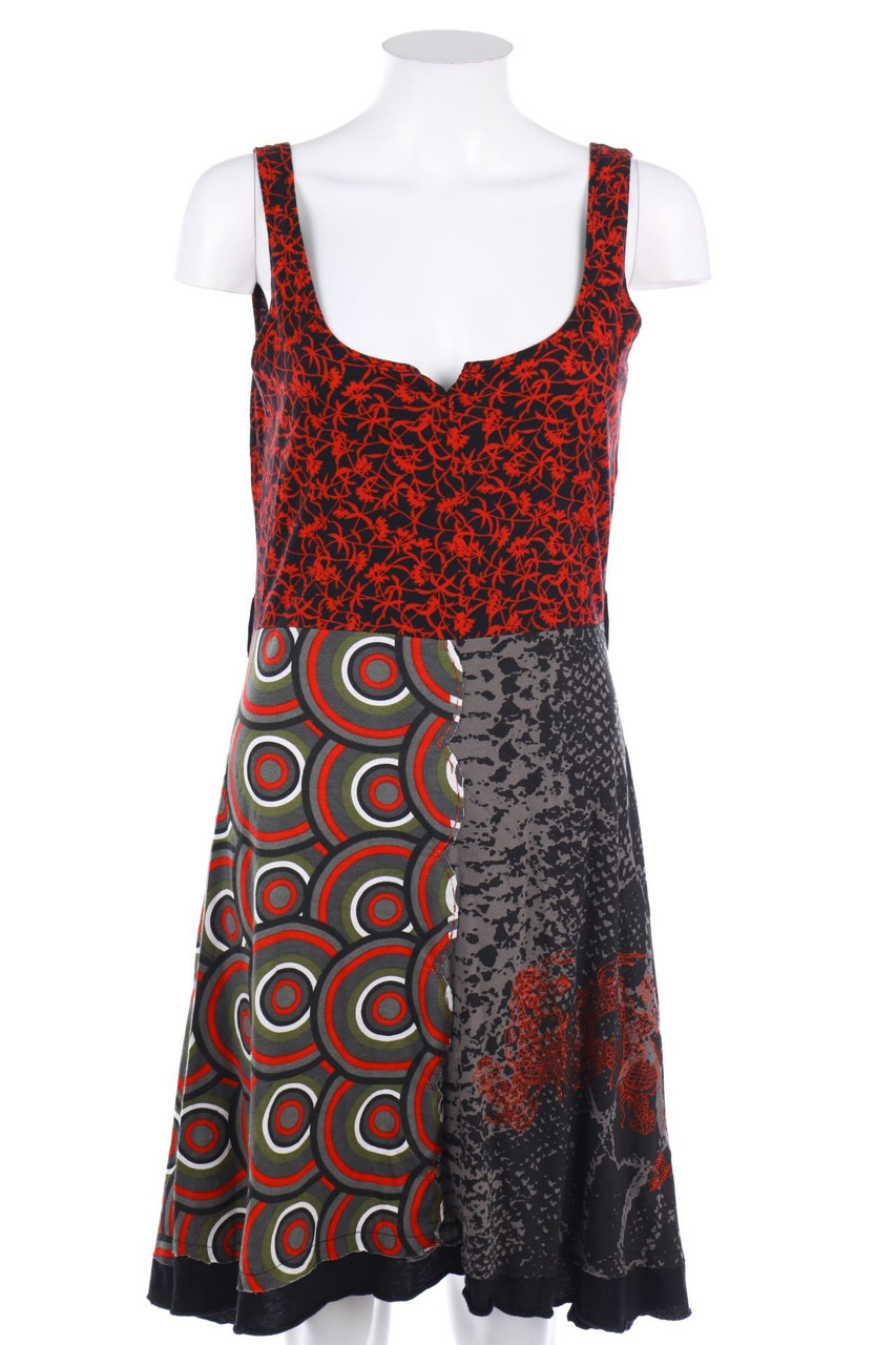 Desigual - Kleid mit Print - M