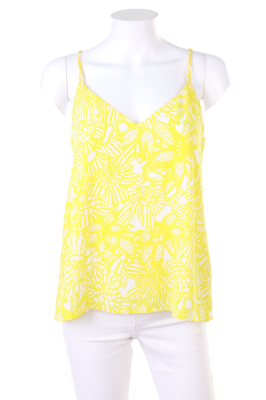 H&M - Blusentop mit floralem Muster - D 36