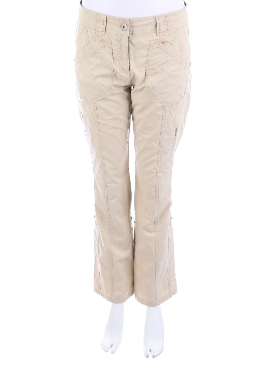 s.Oliver - Baumwoll-Hose zum Krempeln - D 36