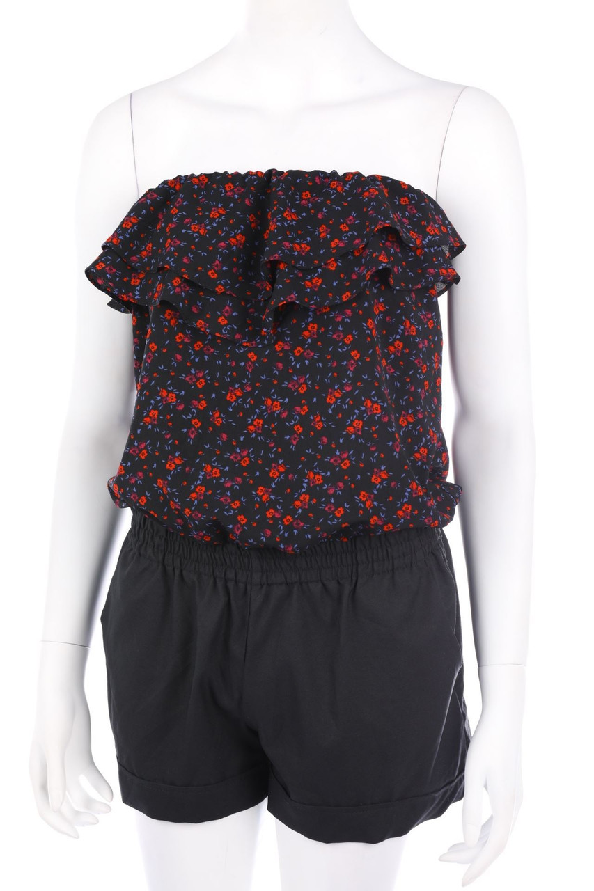 TALLY WEiJL - Playsuit mit Blumen-Print - D 40
