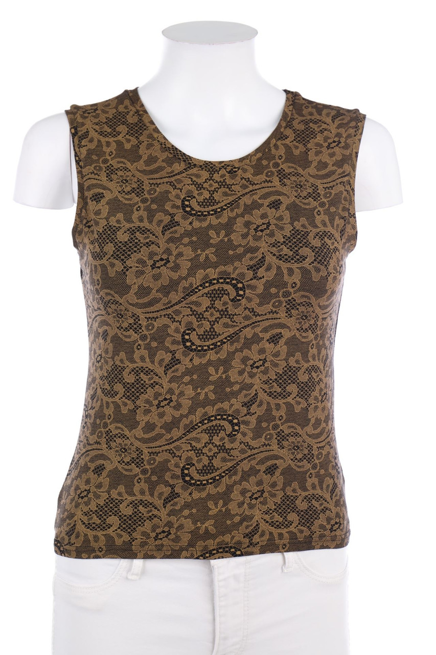 PIETRO FILIPI - Blusentop mit floralem Muster - D 36