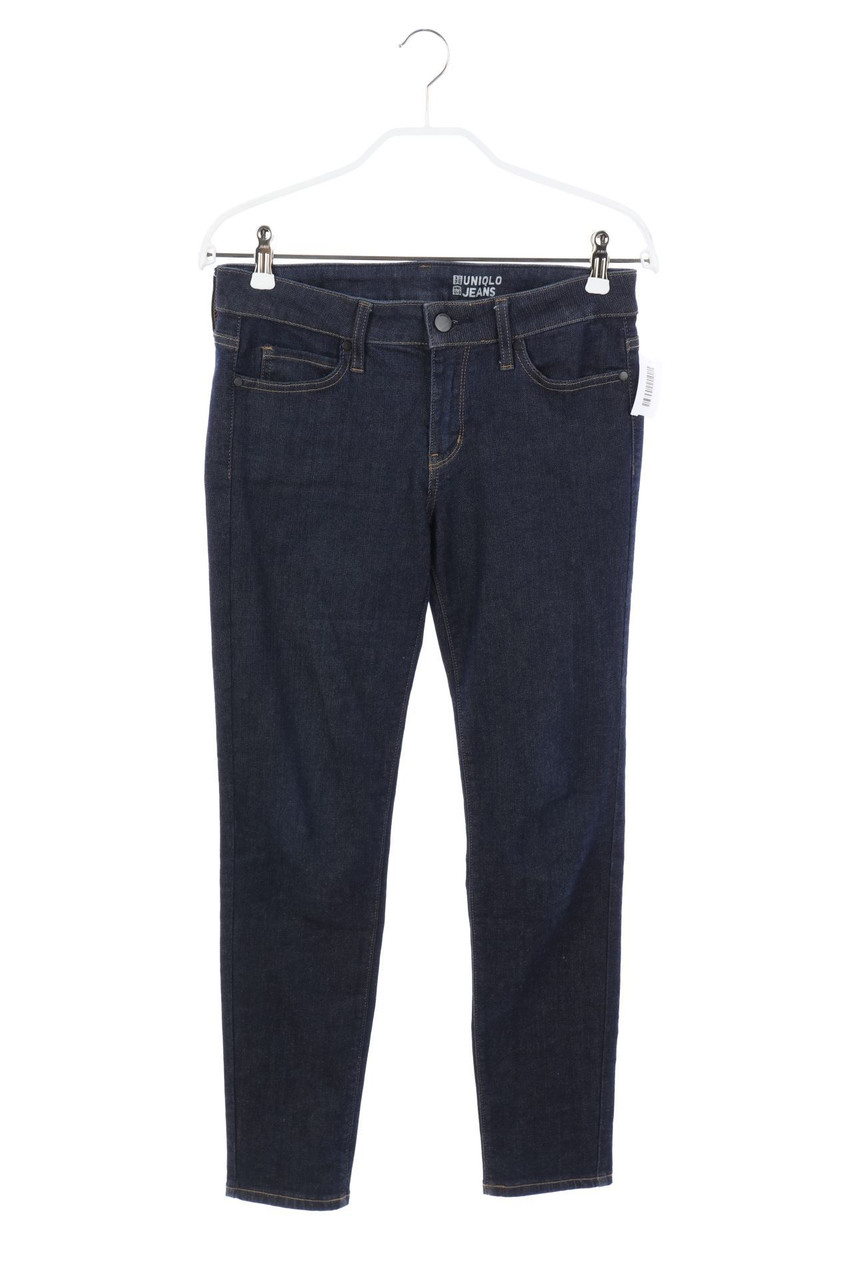 UNIQLO - Dark Denim Skinny-Jeans aus Baumwoll-Mix - W26