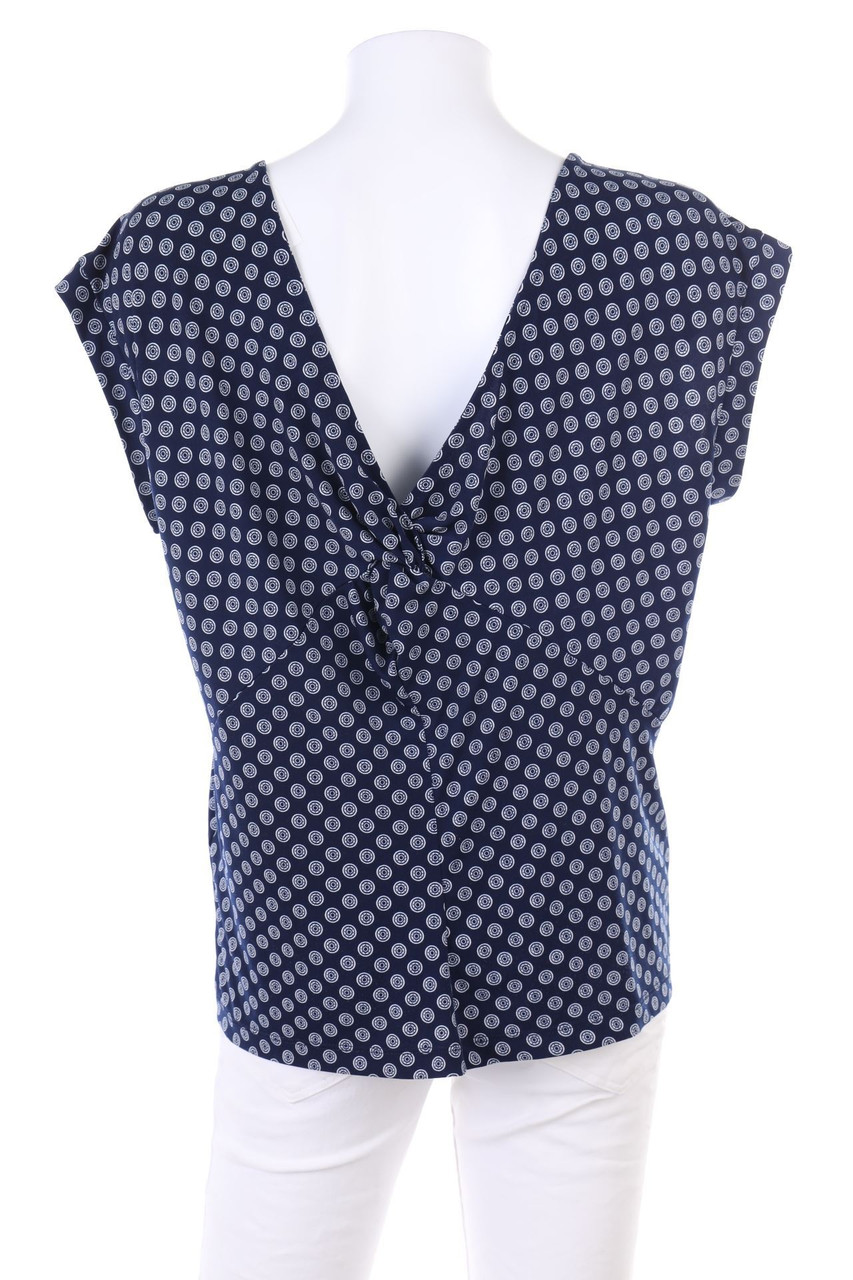 BANANA REPUBLIC - Kurzarm-Shirt mit tiefem Rückenausschnitt - M