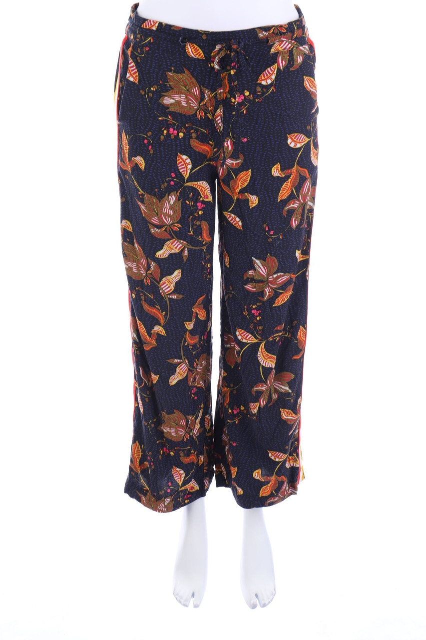 Jake*s - Jogger-Hose mit Blumen-Print - D 36