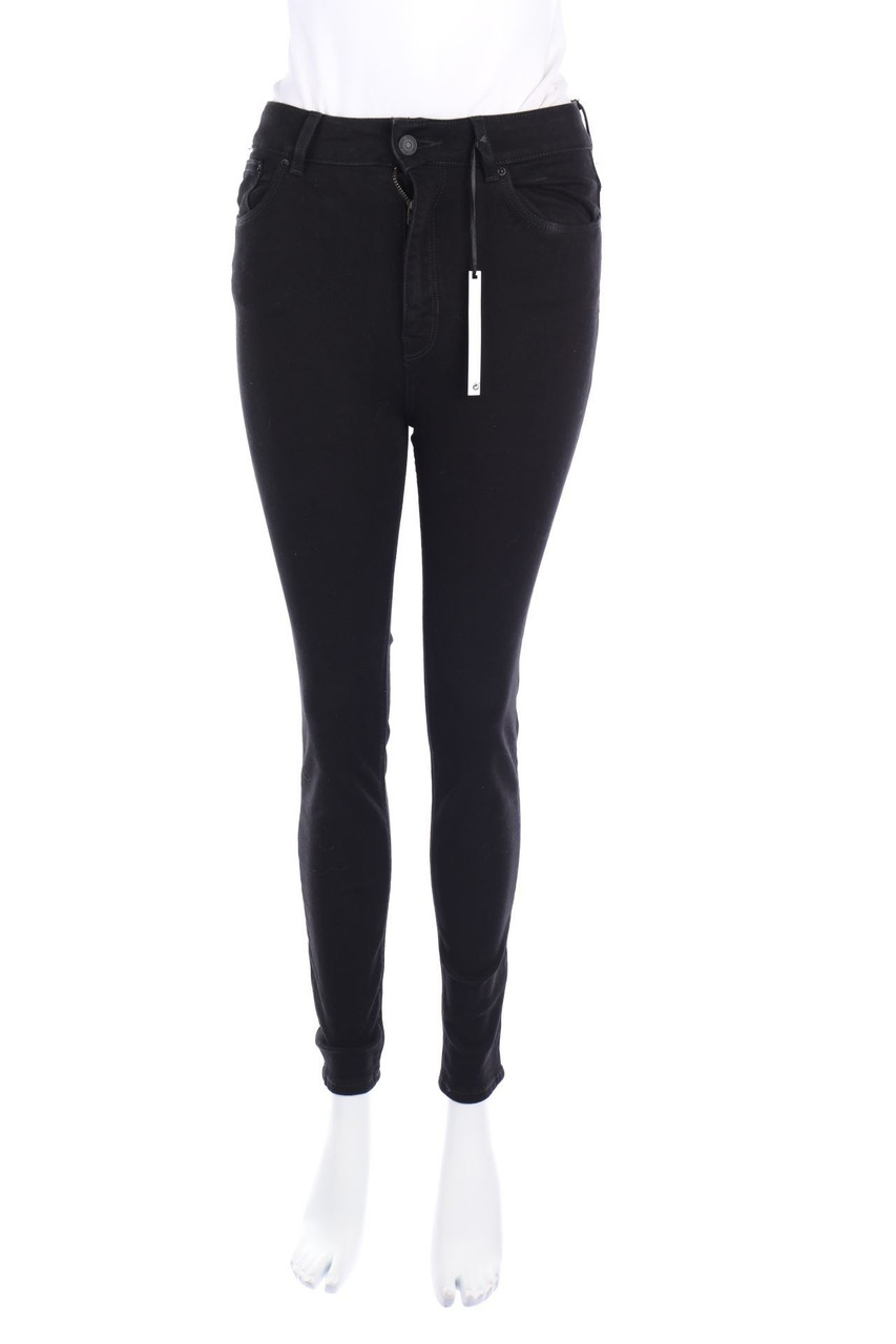 ZARA WOMAN PREMIUM DENIM COLLECTION - High Waist-Skinny-Jeans - D 34