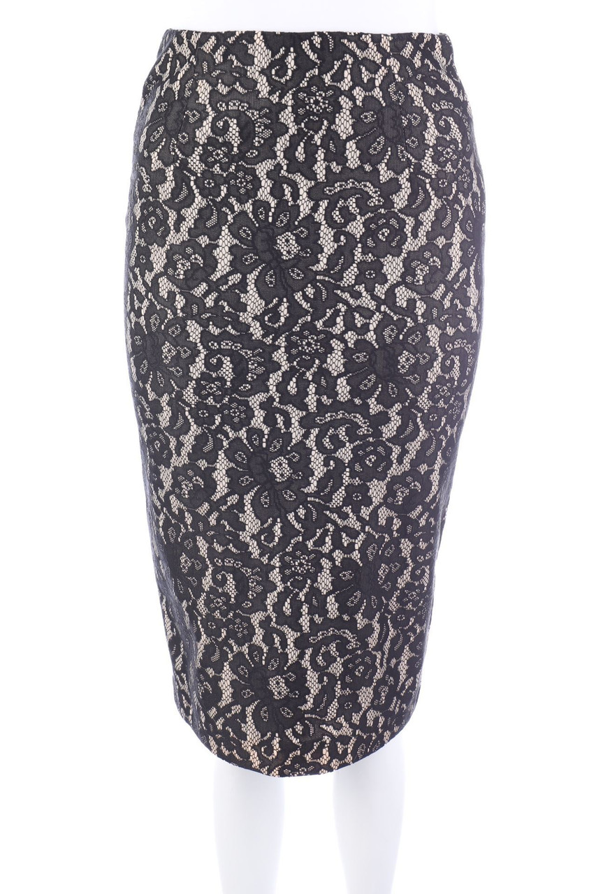 Phase Eight - Bleistift-Rock mit floralem Muster - D 34