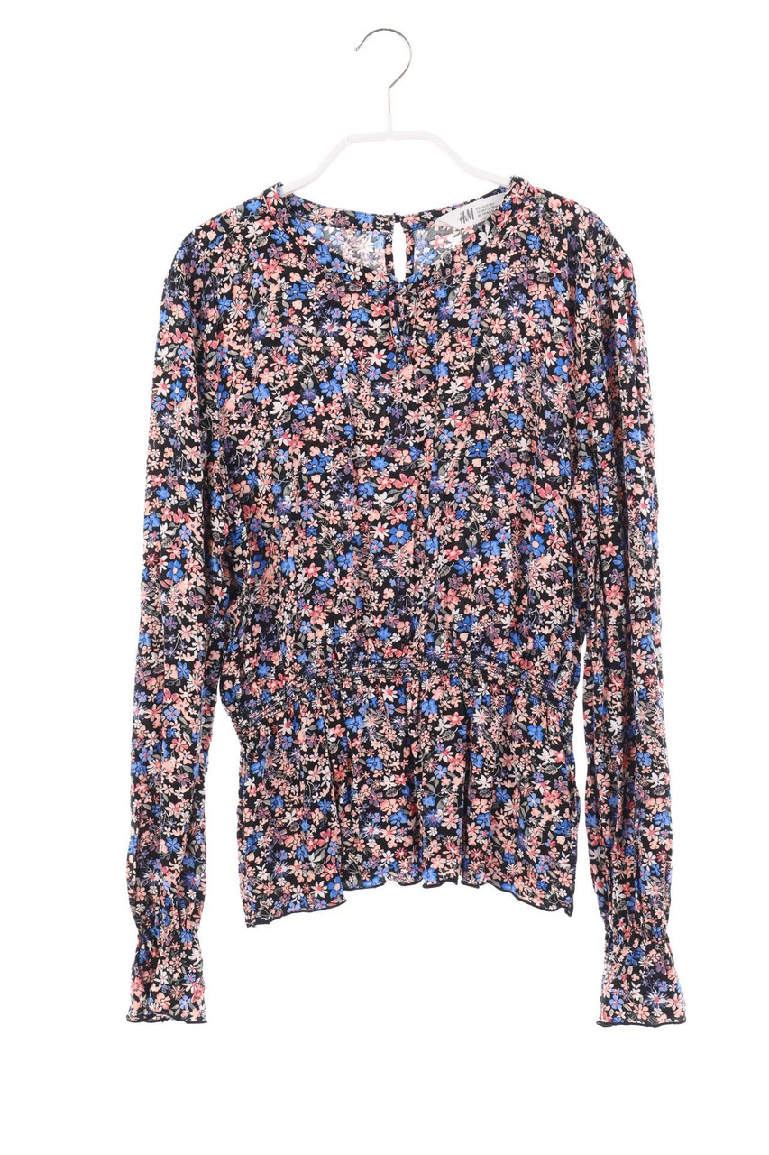 H&M - Bluse mit Blumen-Print - 164