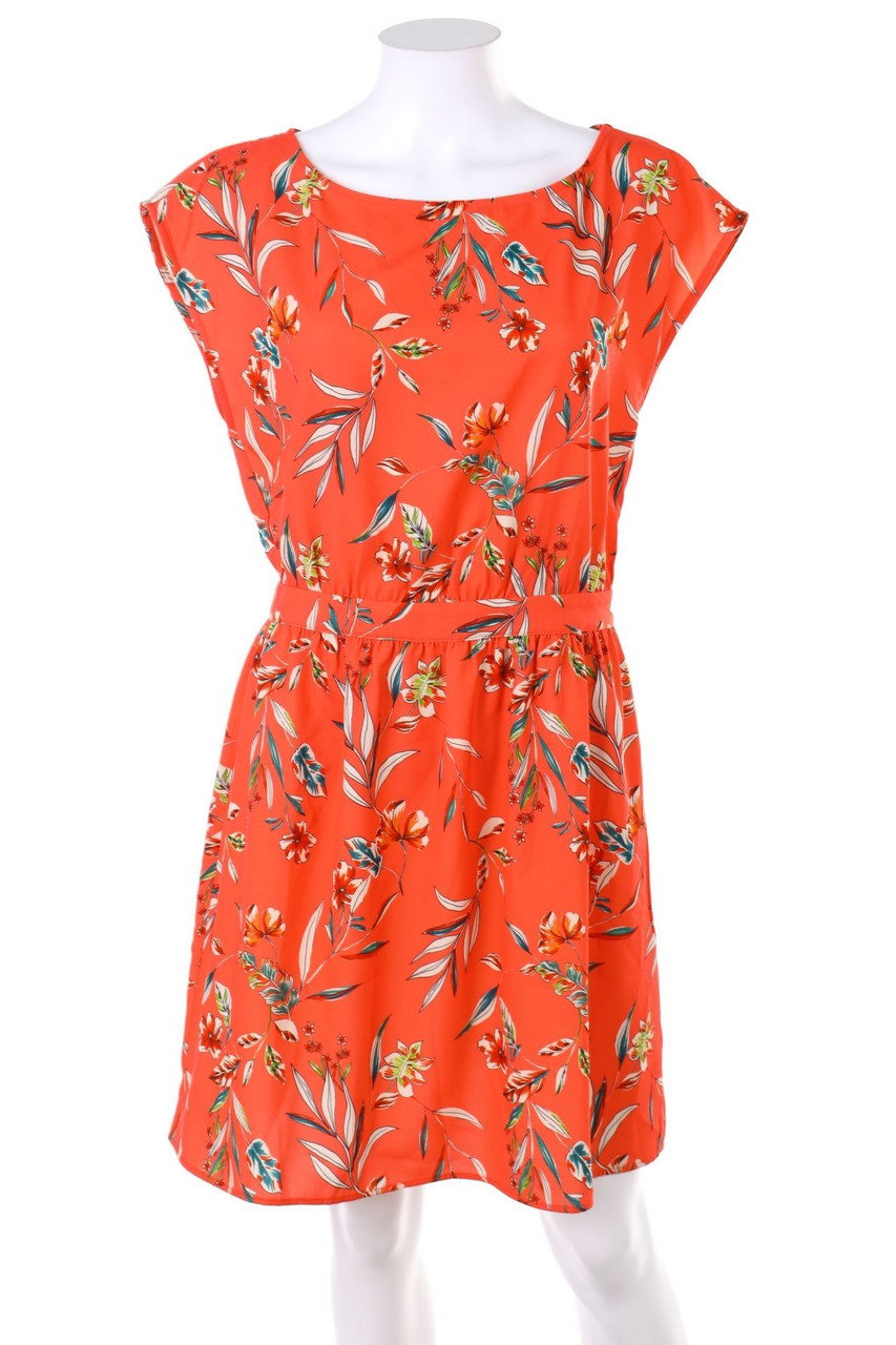 CAMAÏEU - Minikleid mit floralem Muster - L