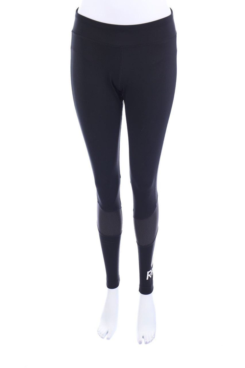 Reebok - Sport-Leggings mit Logo-Print - D 38-40