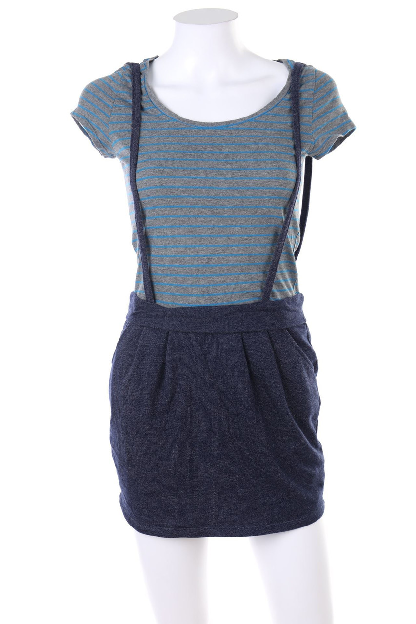 I LOVE H81 - Minikleid im Layer Look - S