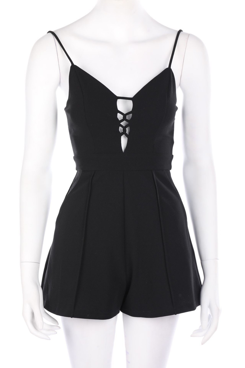 Ava & ever - Playsuit mit tiefem Ausschnitt - D 36