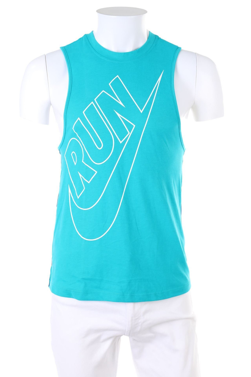 NIKE - Sport-Shirt mit Logo-Print - XS