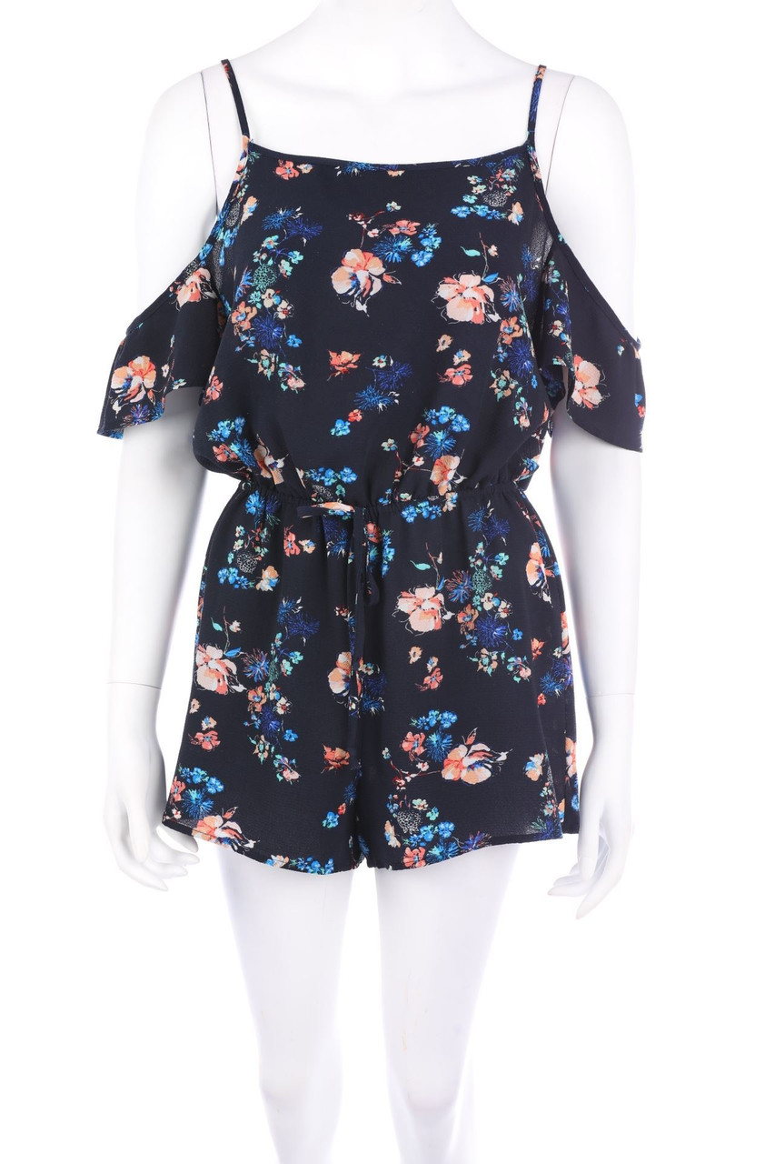 FB SISTER - Playsuit mit Blumen-Print - M