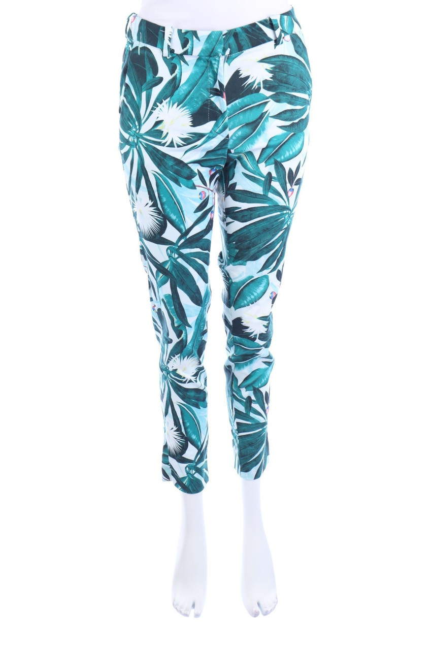 H&M - Hose mit Tropical Print - D 36