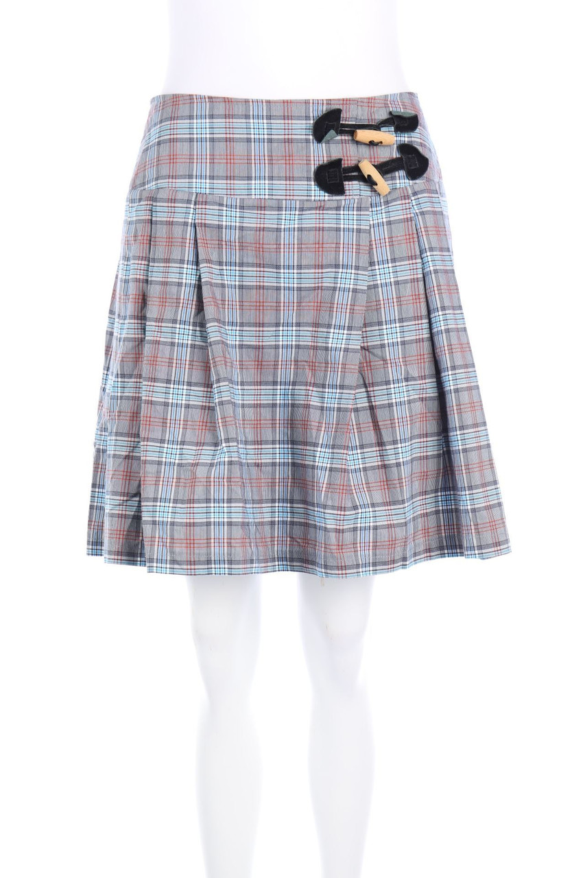 Ohne Label - Tartan-Mini-Rock - D 38