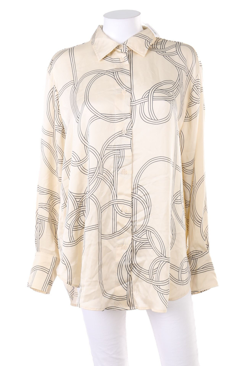 H&M - Bluse mit Geo-Print - M
