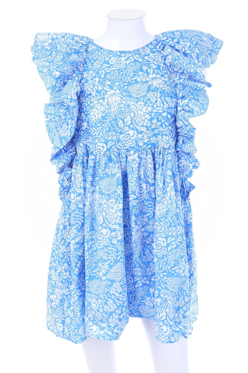 ZARA - Minikleid mit floralem Muster - XS