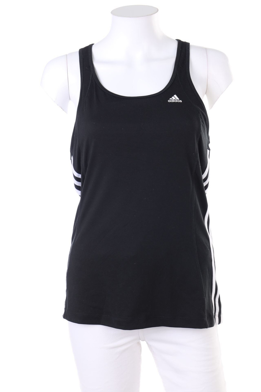 adidas - Sport Top mit Logo-Print - D 40