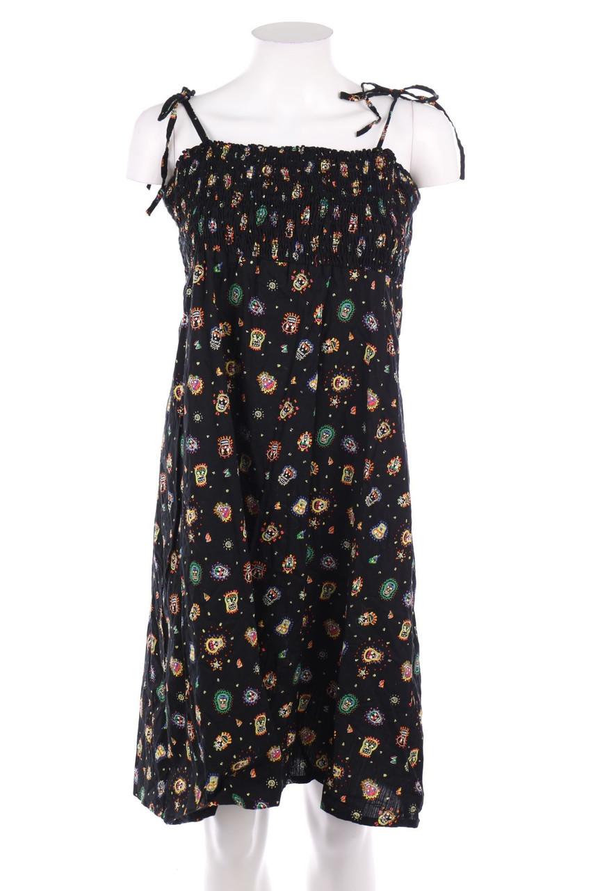 H&M - Baumwoll-Kleid mit Print - D 40