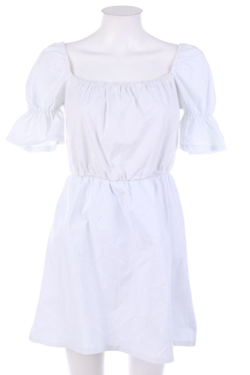 PRETTYLITTLETHING - Minikleid mit Puffärmeln - D 34