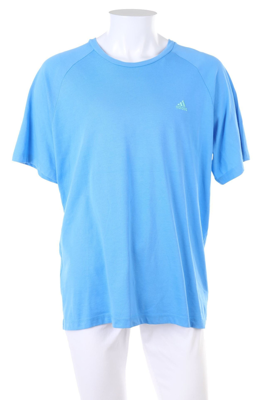 adidas - T-Shirt mit Logo-Stickerei - XL