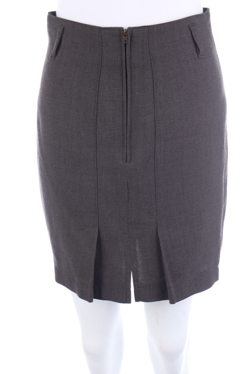 Street One - Falten-Mini-Rock mit Wolle - D 34