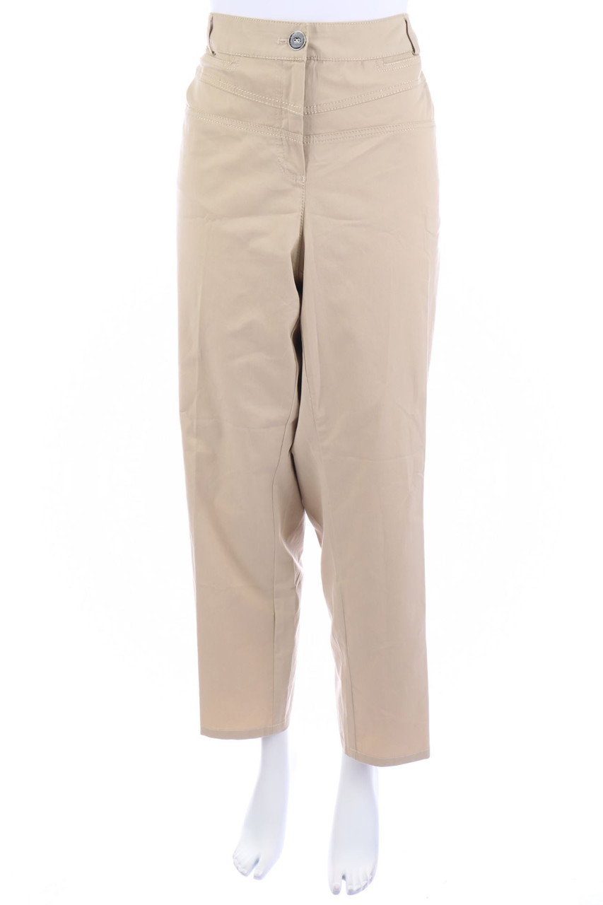 steilmann - Hose mit Logo-Plakette - D 52