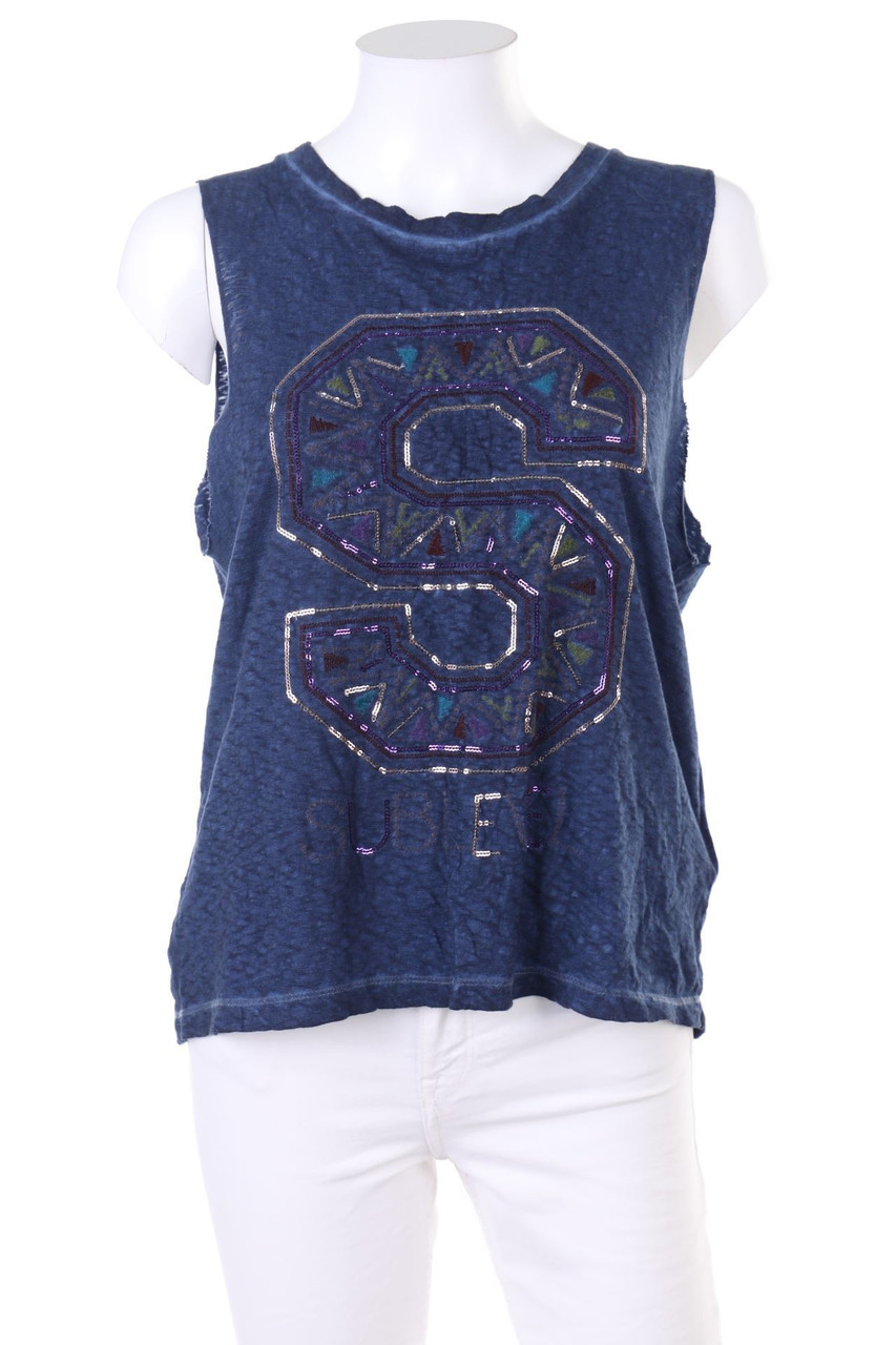 Sublevel - Top mit Pailletten - XS