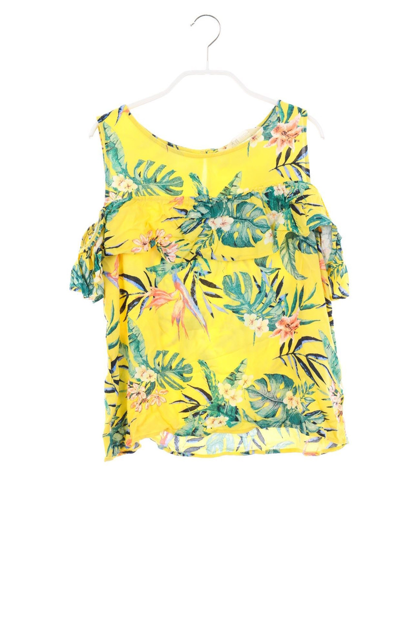 H&M - Cold-Shoulder-Bluse mit Tropical Print - 170