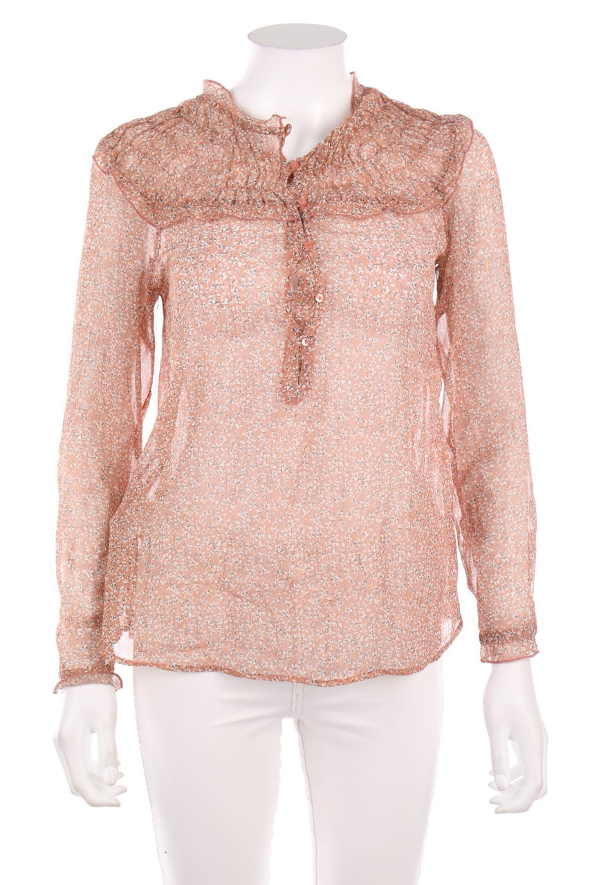 MANGO - Bluse mit floralem Muster - XS