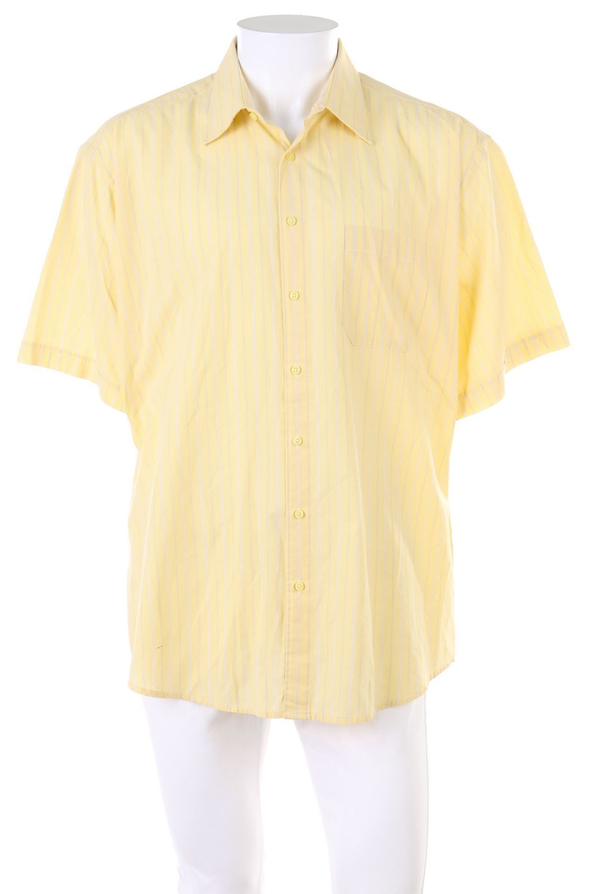 SENATOR - Kurzarm-Hemd mit Streifen - XL